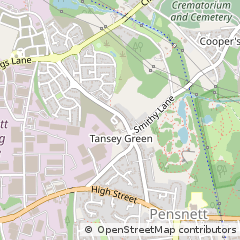 Map of Brierley Hill