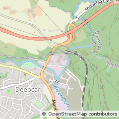 Map of Sheffield, South Yorkshire