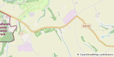 Map of Totnes, Devon