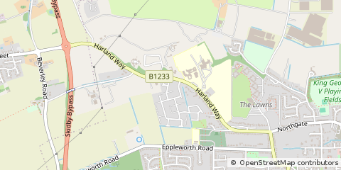Map of Hull, East Yorkshire