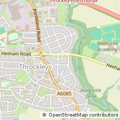 Map of Newcastle Upon Tyne