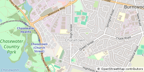 Map of Burntwood