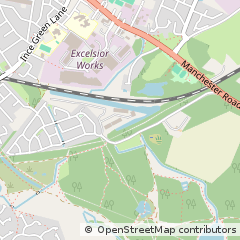 Map of Wigan, Lancashire
