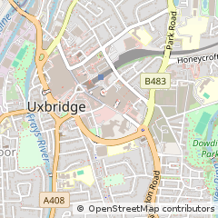 Map of Middlesex