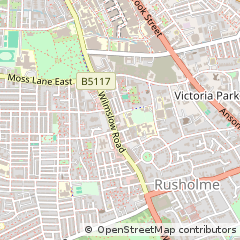Map of Manchester