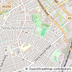 Map of Derby, Derbyshire