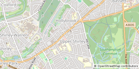 Map of Southampton