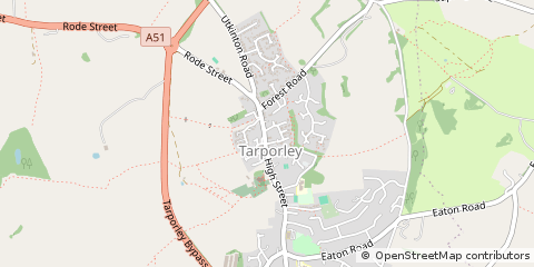 Map of Buxton, Derbyshire