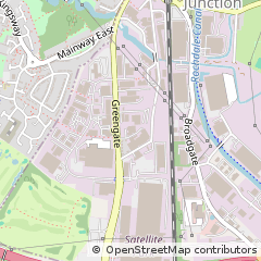 Map of Manchester