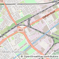 Map of Manchester