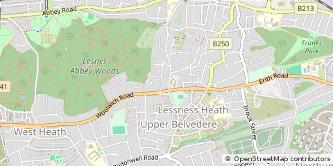 Map of Belvedere