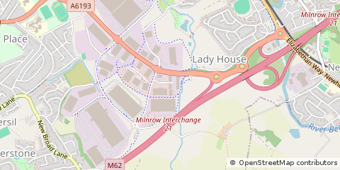 Map of Rochdale