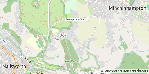 Map of Gloucestershire