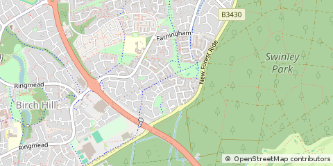 Map of Bracknell