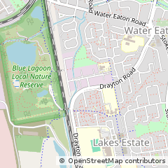 Map of Bletchley, Bucks