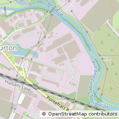 Map of Leeds, Yorkshire