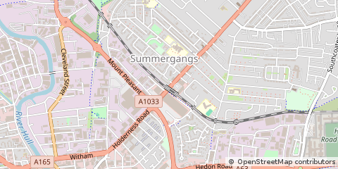 Map of Hull