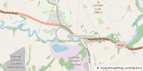 Map of Stoke-on-Trent