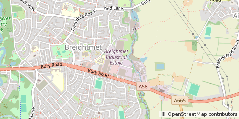 Map of Bolton