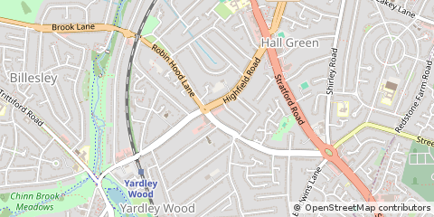 Map of Birmingham