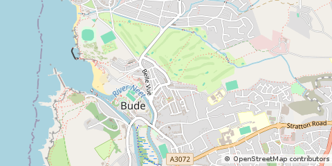 Map of Bude