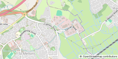 Map of Cardiff