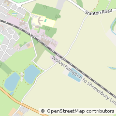 Map of Shifnal, Shropshire