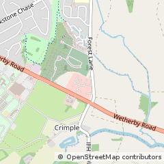 Map of Harrogate, North Yorkshire