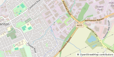 Map of Normanton