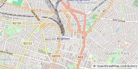 Map of Brighton