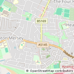 Map of Stockport