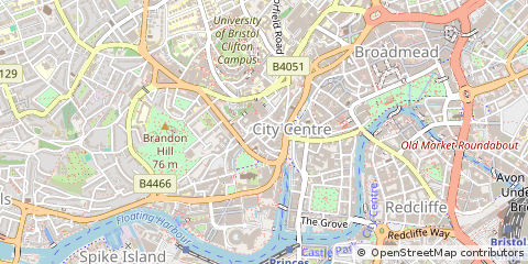 Map of Bristol