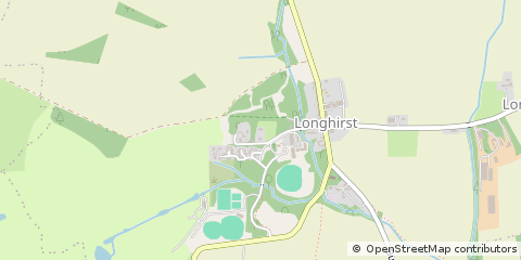 Map of Morpeth, Northumberland