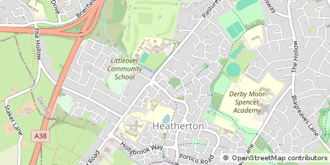 Map of Derby