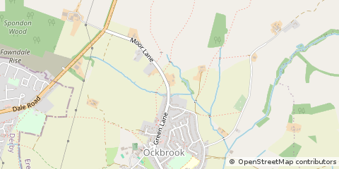 Map of Derby, Derbyshire