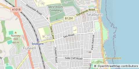 Map of Sunderland, Tyne and Wear