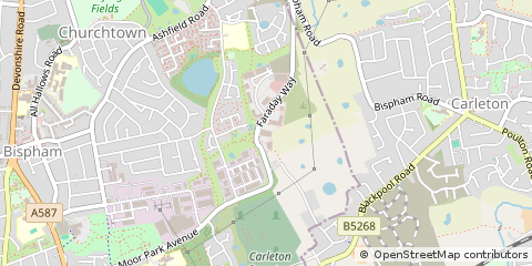 Map of Blackpool