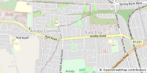 Map of Hull
