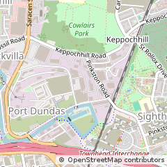 Map of 100 Borron Street, Glasgow, Strathclyde