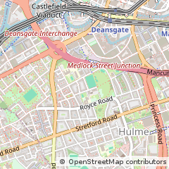 Map of Manchester