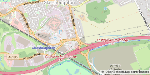 Map of Castleford