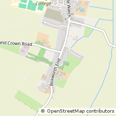 Map of Swavesey, Cambridge