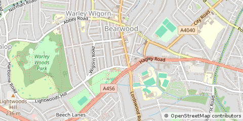 Map of Smethwick