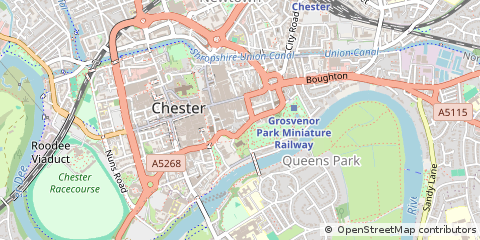 Map of Chester