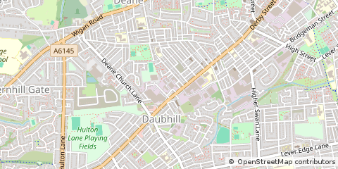 Map of Bolton