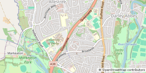 Map of Derby