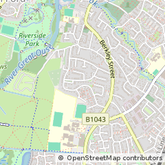Map of ST. Neots, Cambs