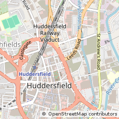Map of Huddersfield