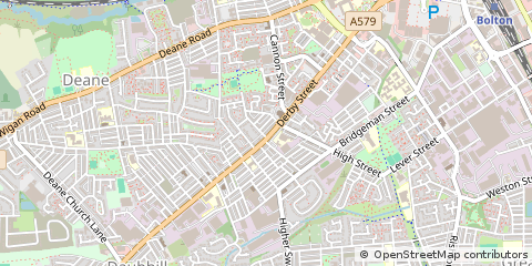 Map of Bolton