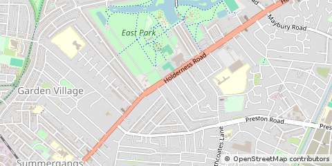 Map of Hull